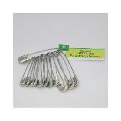 FIRST AID SAFETY PIN 12'S